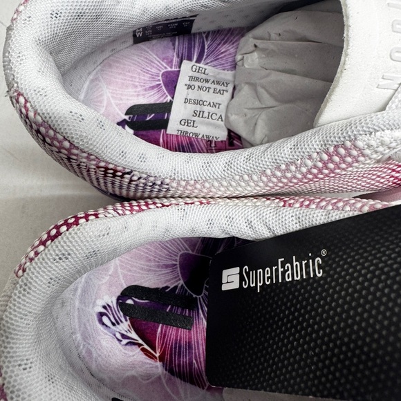 NOBULL Men’s /women’s White and Pink Athletic Shoes Waterproof size 13 W 14.5NWT - Picture 4 of 7